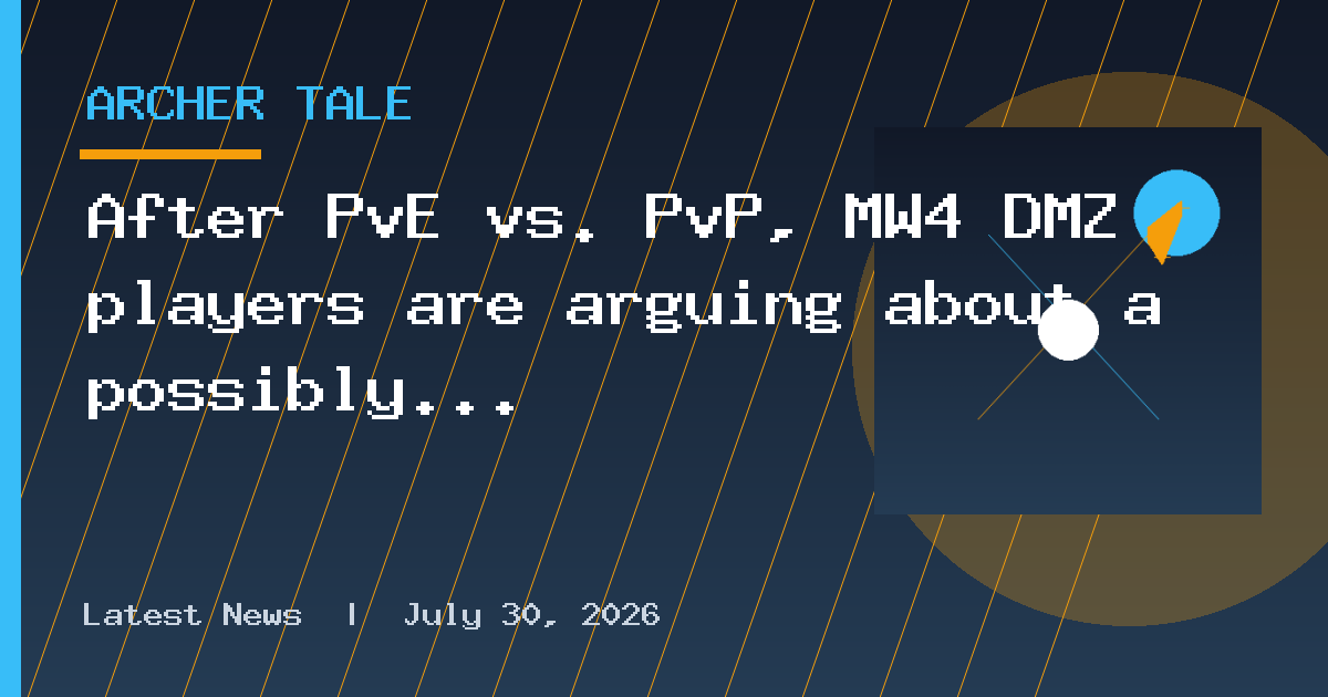 After PvE vs. PvP, MW4 DMZ players are arguing about a possibly overpowered