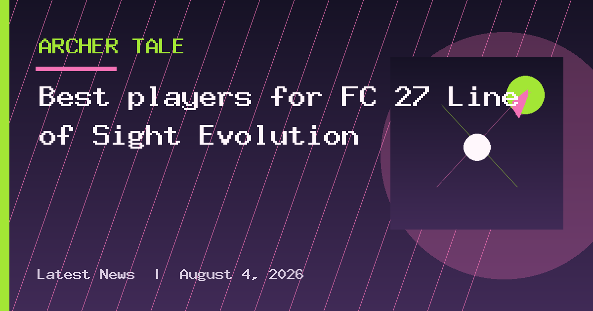 Best players for FC 27 Line of Sight Evolution
