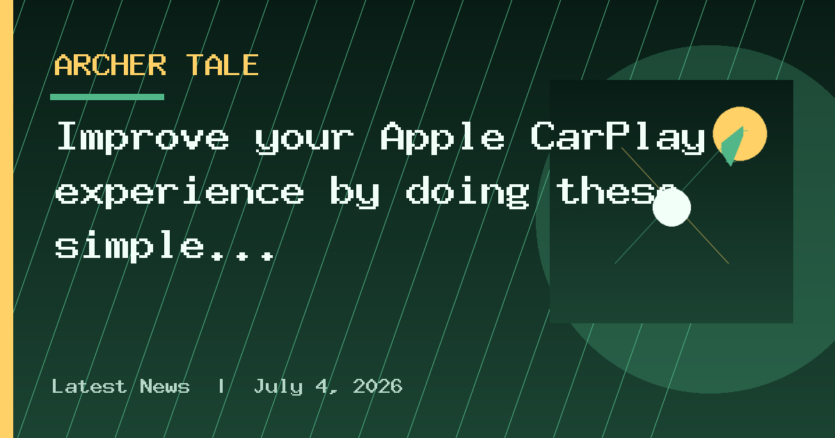 Improve your Apple CarPlay experience by doing these simple things