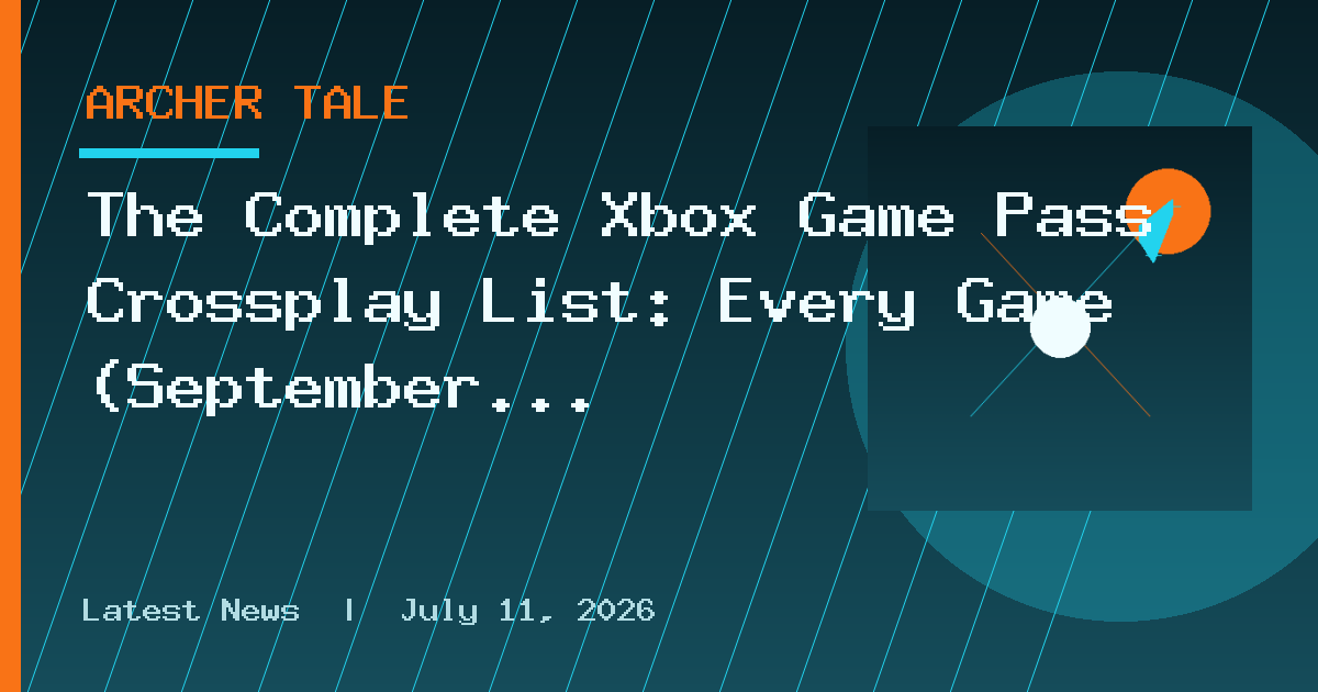 The Complete Xbox Game Pass Crossplay List: Every Game (September 2026)