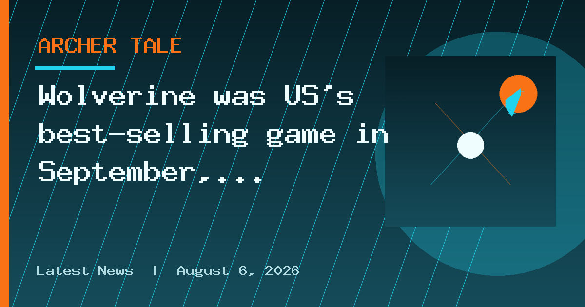 Wolverine was US’s best-selling game in September, with PS5 sales up 43%